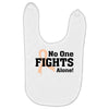 No One Fights Alone Baby Bibs
