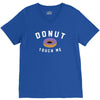 donut touch me funny V-Neck Tee
