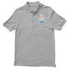 papa bunny Men's Polo Shirt