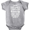 Perfect Freakin Pop Pop Baby Onesie
