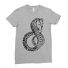 tribal cobra Ladies Fitted T-Shirt
