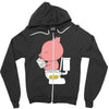 cha ching Zipper Hoodie