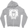lion head roaring Zipper Hoodie