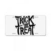 trick or treat License Plate