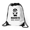 mutant revolution Drawstring Bags