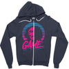 let's play the game eightees Zipper Hoodie