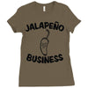 jalapenobusiness Ladies Fitted T-Shirt