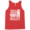 real men use 3 pedals Tank Top