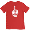 Flipping Someone Off V-Neck Tee