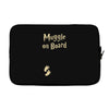 Muggle On Board Laptop sleeve