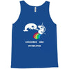 unicorns are overrated Tank Top