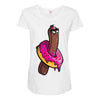 stickers Maternity Scoop Neck T-shirt