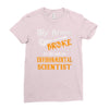 environmental scientist Ladies Fitted T-Shirt