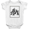 don't touch Baby Bodysuit