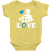 portal true love   aperture lab video gamer teleport online pc goal te Baby Onesie