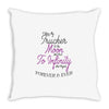 I Love My Trucker To The Moon And Back To Infinity And Beyond Forever Throw Pillow