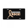 Survivor Rock License Plate