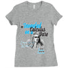Isaac "like a boss" Newton T-Shirt Ladies Fitted T-Shirt