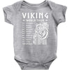 Viking World Tour Baby Bodysuit
