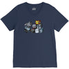 working day V-Neck Tee