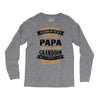 Super Cool Papa Of A Freaking Awesome Grandson Long Sleeve Shirts