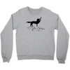 the coolest wolf moment ever Crewneck Sweatshirt