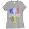 vivre en france des racines belges Ladies Fitted T-Shirt