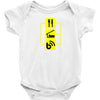 eat sleep blog write writer internet computer funny geek t shirt large Baby Onesie