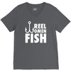 reel legend funn V-Neck Tee