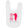 eat sleep battlefield Baby Bibs