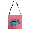 greetings from rapture Adjustable Strap Totes