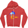 one of those days Zipper Hoodie