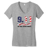 9.11 Patriot Day We Will Never Forget Women's V-Neck T-Shirt