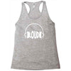 bargain loud records Racerback Tank