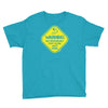 warning may...talking about fishing Youth Tee