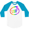 unicorns,unicorn inside,funny 3/4 Sleeve Shirt