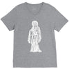 santa muerte blanca V-Neck Tee