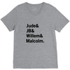 Jude JB Willem Malcolm V-Neck Tee