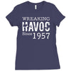 unheil havoc since 1957 Ladies Fitted T-Shirt
