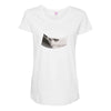 Girl Maternity Scoop Neck T-shirt