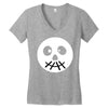 face Women's V-Neck T-Shirt