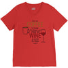 give me cofee or wine V-Neck Tee