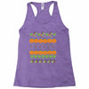halloween ugly sweater tn featured Racerback Tank