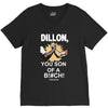 predator movie dillon licensed adult V-Neck Tee