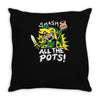 smash all the pots clearance Throw Pillow