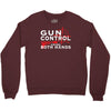 limited edition gun control Crewneck Sweatshirt