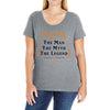 papa the man the myth the legend Ladies Curvy T-Shirt