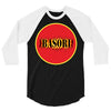 red fire 3/4 Sleeve Shirt