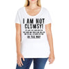 i'm not clumsy Ladies Curvy T-Shirt