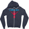 i need a hug Zipper Hoodie